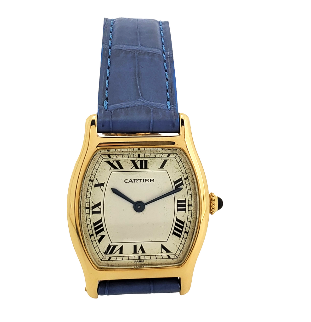 Cartier Paris Vintage Tortue LM, 18K Yellow Gold, Ref. 817248.53; Extra Thin ; Circa 1970's