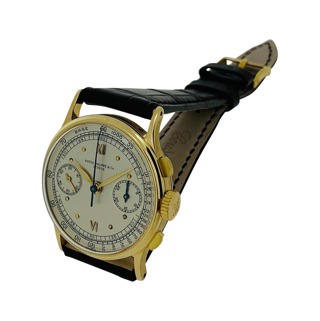 Patek Philippe 130J Vintage Chronograph Watch 33.5 mm Circa 1940