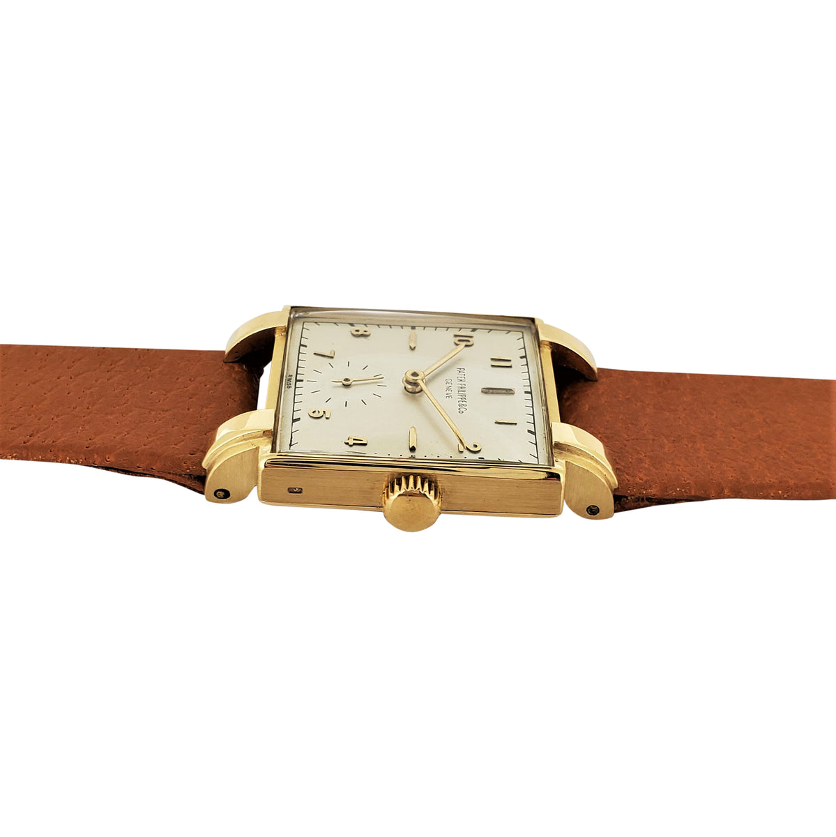 Patek Philippe 1566J Vintage Square Unisex Watch Circa 1947