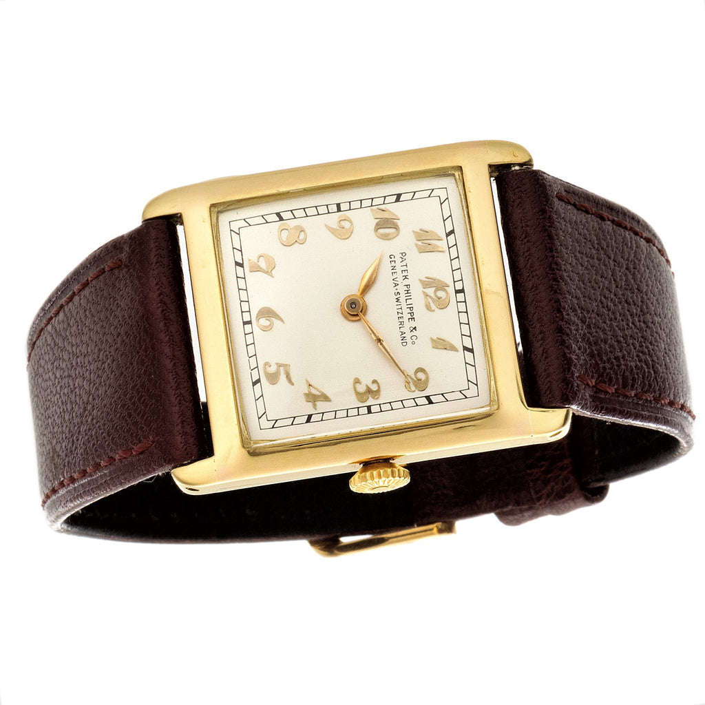 Patek Philippe Anitque Vintage Early Art Deco Watch With Breguet Dial Circa 1912