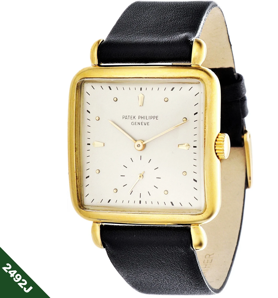 Patek Philippe 2492J Square Cushion Watch circa 1951 – PatekMonger