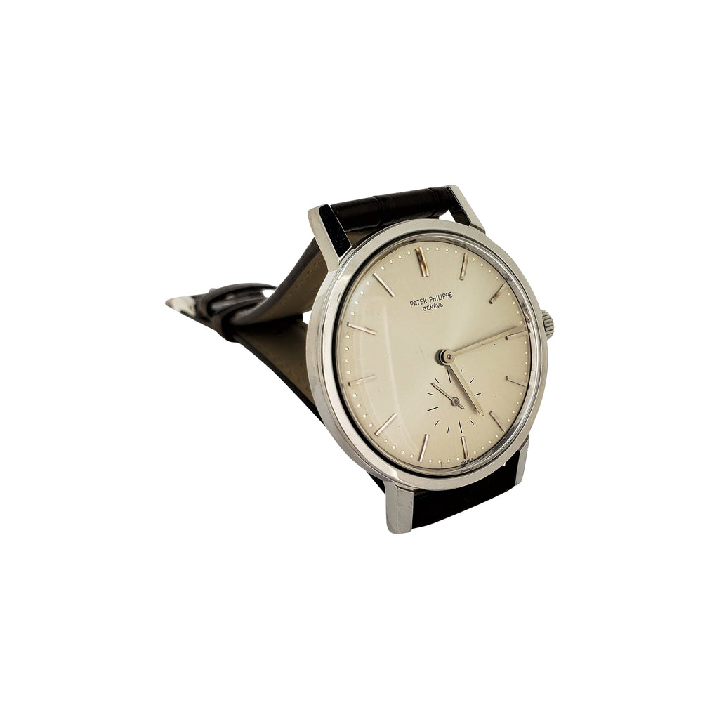Patek Philippe 3466A Vintage Stainless Steel Automatic Calatrava Watch 35mm Circa 1967