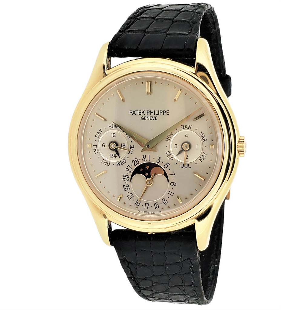 Patek Philippe 3940J 1st Series, Perpetual Calendar Watch Circa 1985