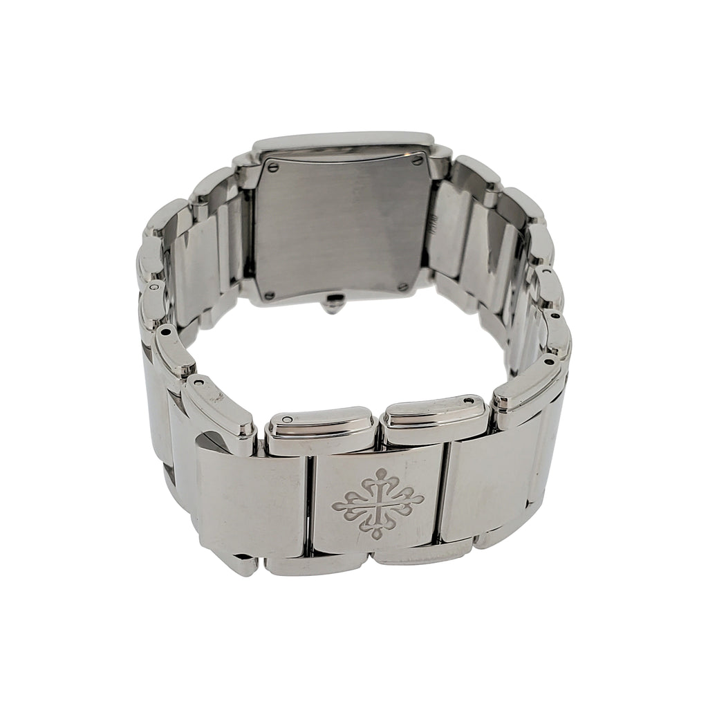 Patek Philippe 4910/1A-011 "Twenty-4"  Ladies diamond steel watch, Circa 2016 Full Set