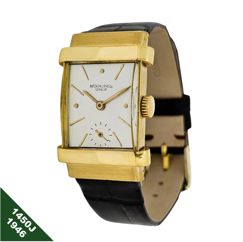 Patek Philippe 1450J "TOP Hat Art Deco Watch 25x42mm Mint Circa 1946