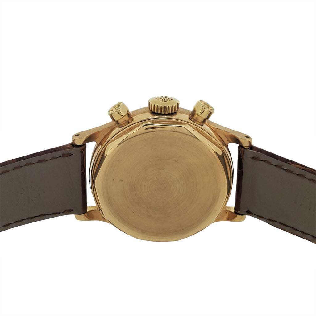 Patek Philippe 1463J water resistant Chronograph Watch, Circa 1966 Unpolished