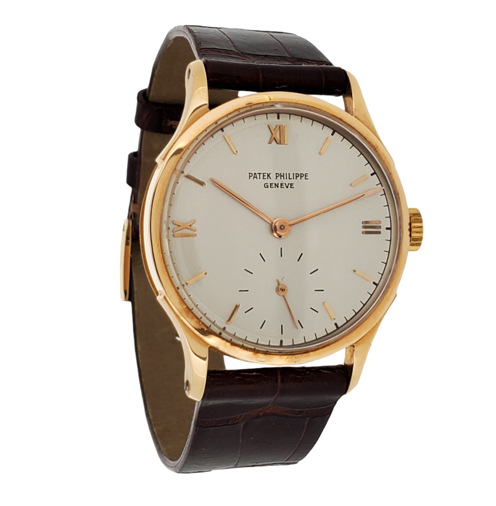 Patek Philippe 1516R, 32mm Rose gold Calatrave smaller version of 1589, Circa 1950