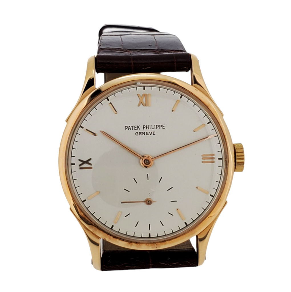 Patek Philippe 1516R, 32mm Rose gold Calatrave smaller version of 1589, Circa 1950