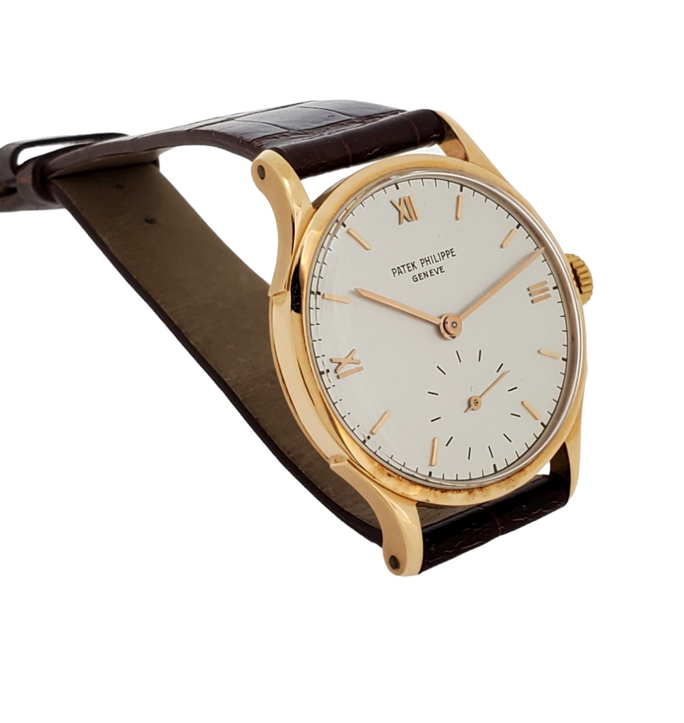 Patek Philippe 1516R, 32mm Rose gold Calatrave smaller version of 1589, Circa 1950