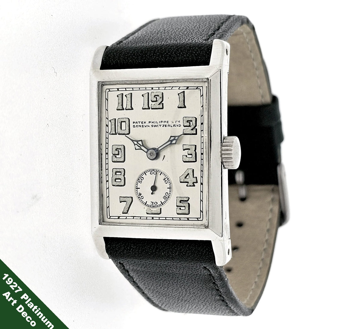 Patek Philippe Platinum Art Deco Watch Radium Arabic Dial, Circa 1927 ...