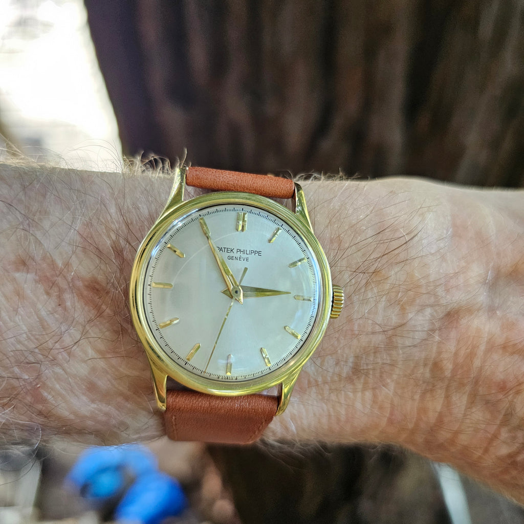 Patek Philippe 570J Vintage Calatrava Watch 35.5 mm Circa 1957-58