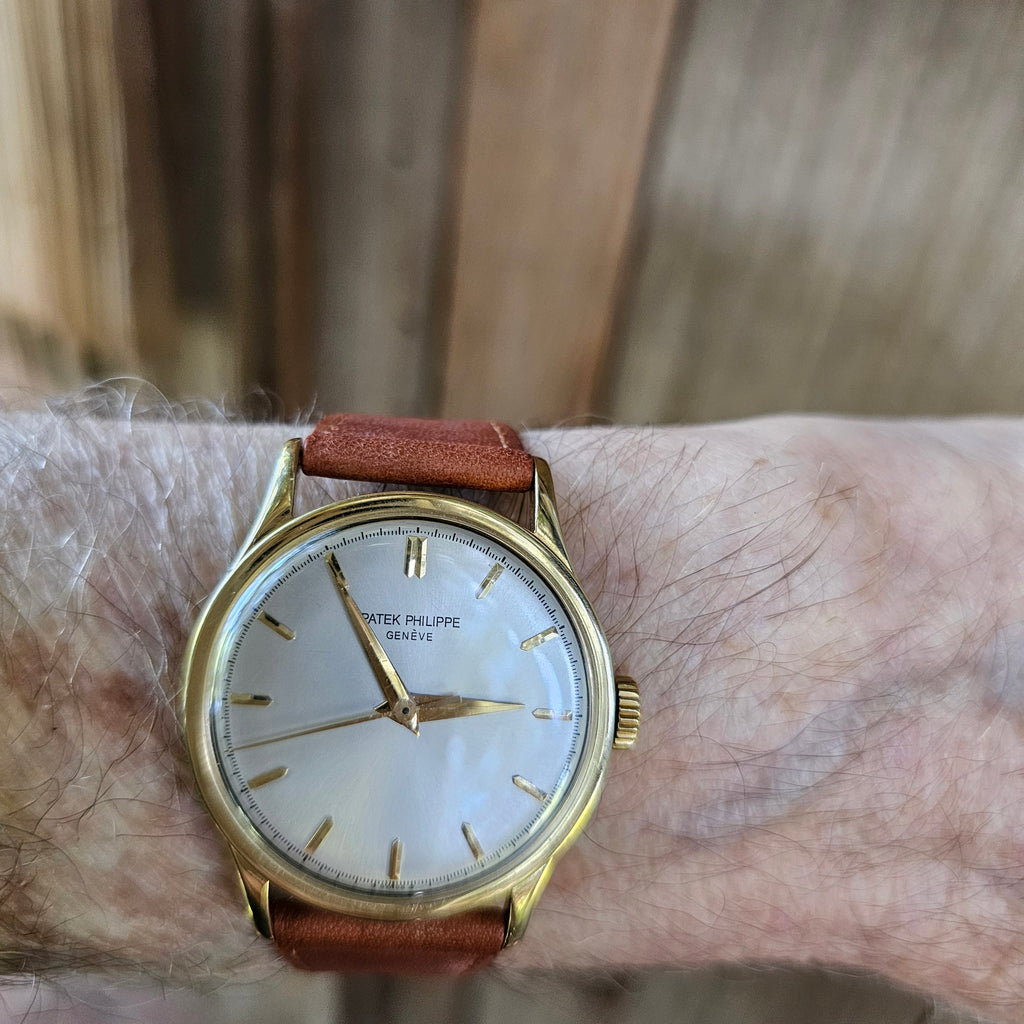 Patek Philippe 570J Vintage Calatrava Watch 35.5 mm Circa 1957-58