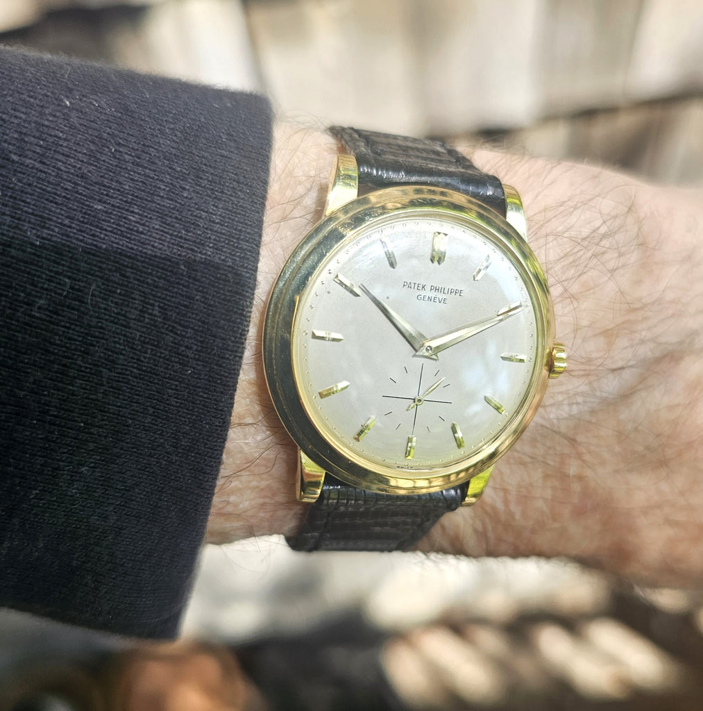 Patek Philippe 2552J Vintage Automatic "Disco Volante" automatic Calatrava 36mm Circa 1956