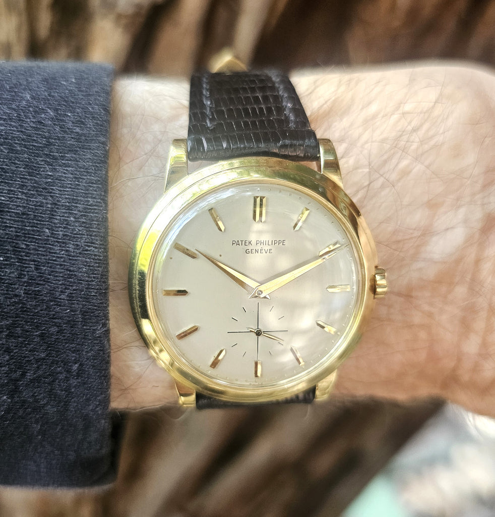 Patek Philippe 2552J Vintage Automatic "Disco Volante" automatic Calatrava 36mm Circa 1956
