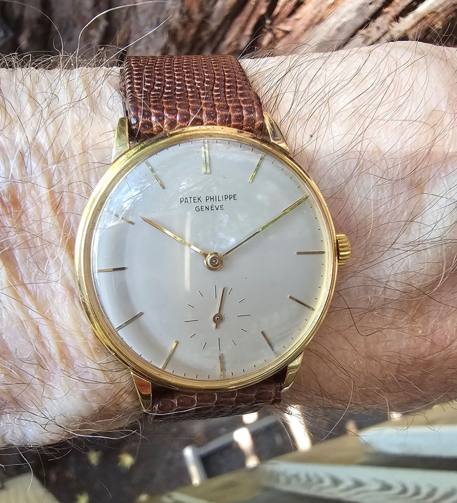 Patek Philippe 3410J Classic Calatrava Watch, 34.5mm Circa 1963