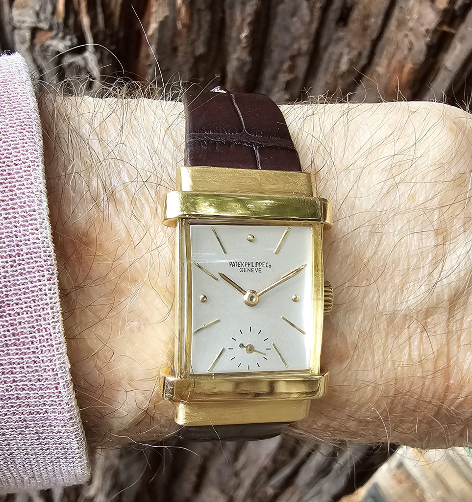 Patek Philippe 1450J "TOP Hat Art Deco Watch 25x42mm Mint Circa 1946