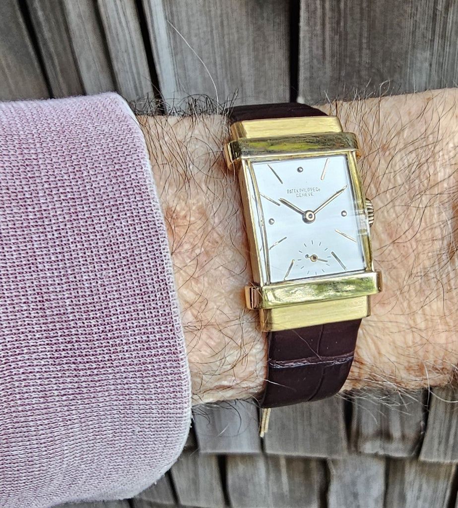 Patek Philippe 1450J "TOP Hat Art Deco Watch 25x42mm Mint Circa 1946