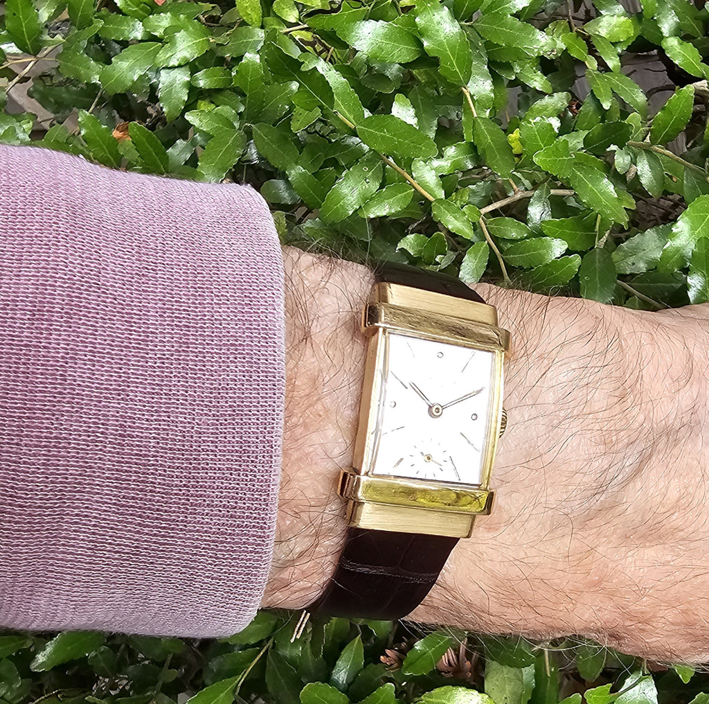 Patek Philippe 1450J "TOP Hat Art Deco Watch 25x42mm Mint Circa 1946