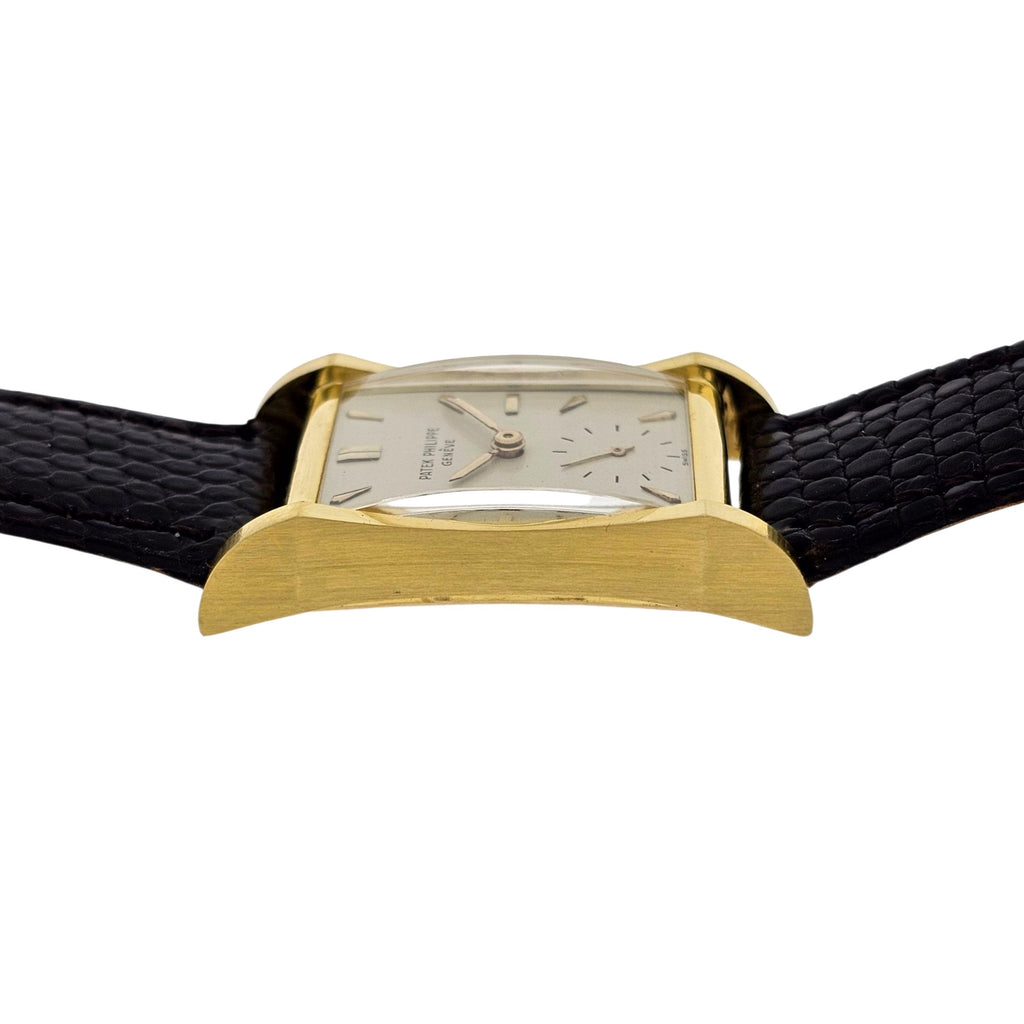Patek Philippe 2456J "Hour Glass Architectural design watch Original un-restored, Circa 1951