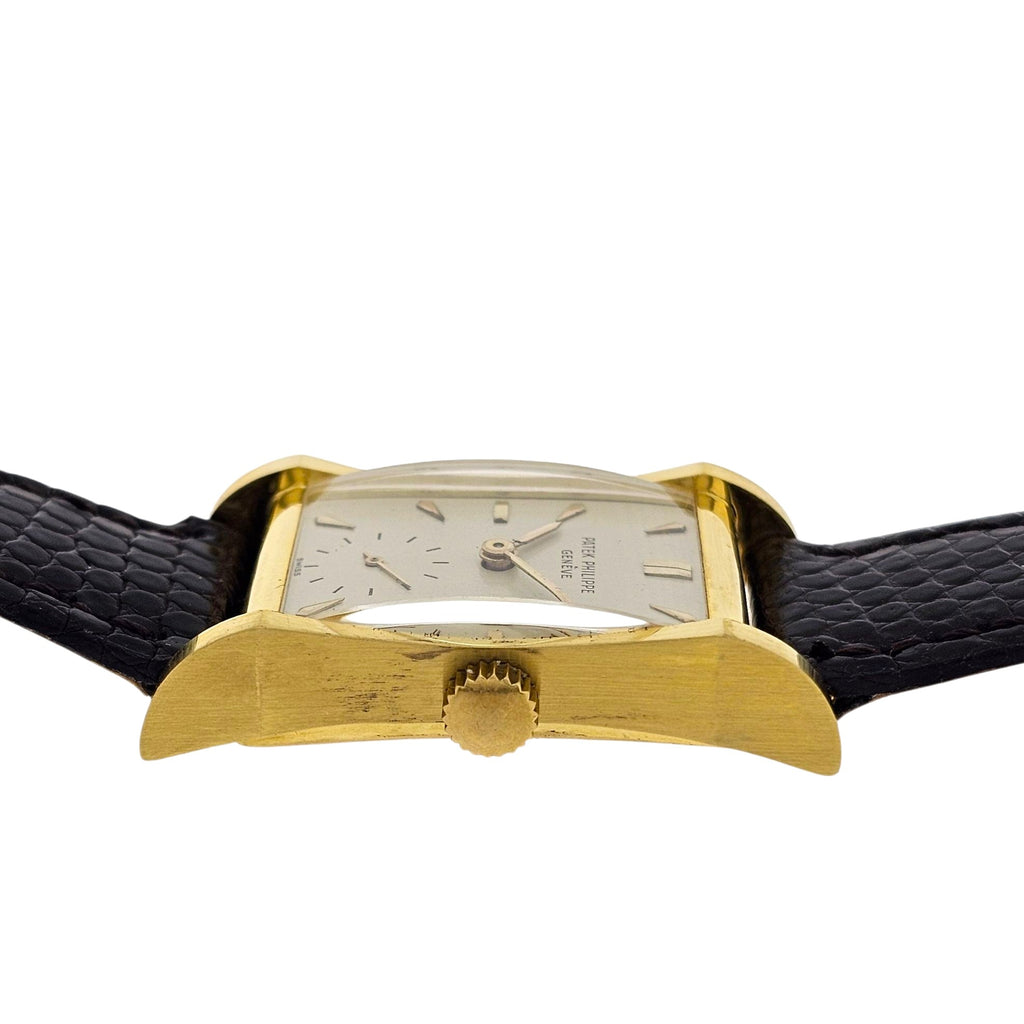 Patek Philippe 2456J "Hour Glass Architectural design watch Original un-restored, Circa 1951
