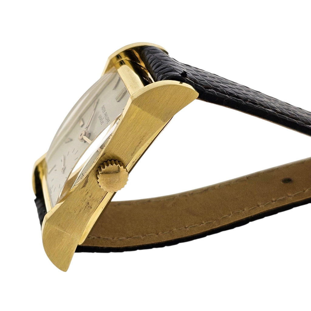 Patek Philippe 2456J "Hour Glass Architectural design watch Original un-restored, Circa 1951