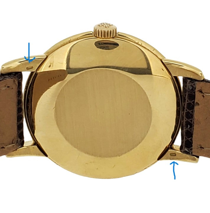 Patek Philippe 2484J 32mm Disco Volante Calatrava Watch, Circa 1957