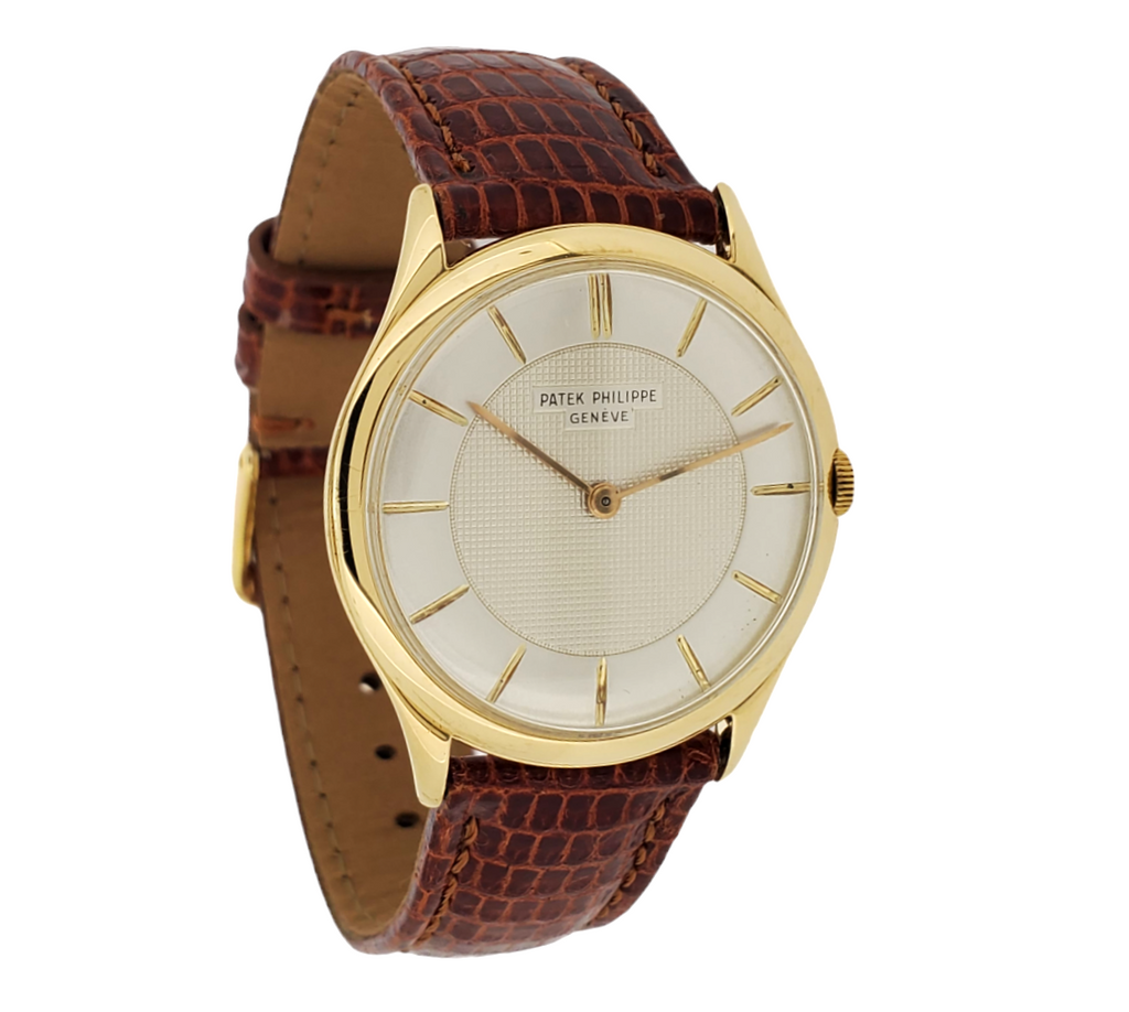 Patek Philippe 2507J 33mm Calatrava dress watch, Very rare dial, Circa 1951
