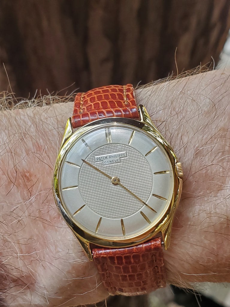 Patek Philippe 2507J 33mm Calatrava dress watch, Very rare dial, Circa 1951