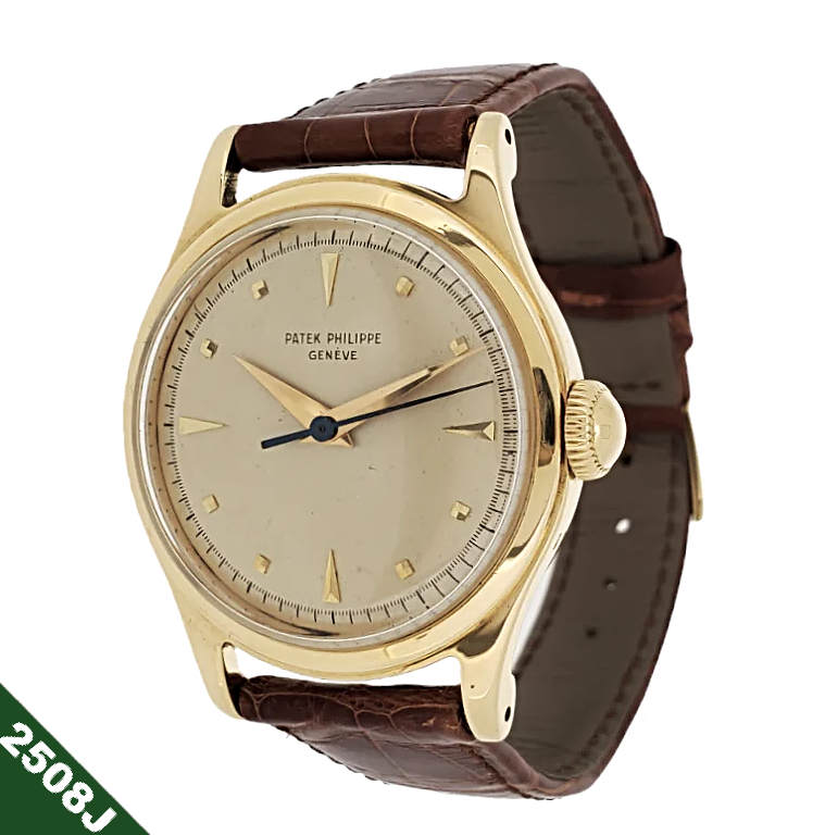 Patek Philippe 2508J Vintage screw down back Calatrava Watch circa 195 PatekMonger