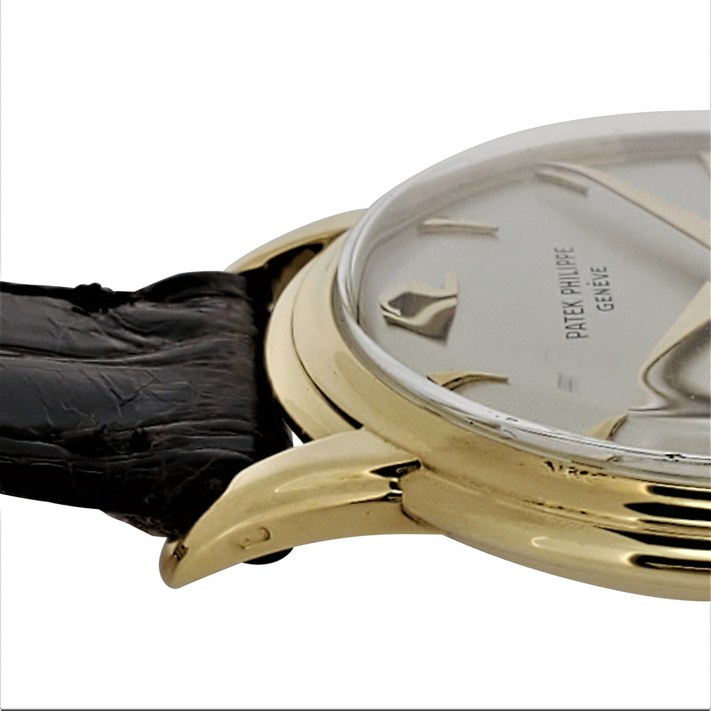 Patek Philippe 2525-1 Disco Vilante Vintage Water Resistant Screw Down Back Calatrava Watch, Circa 1956