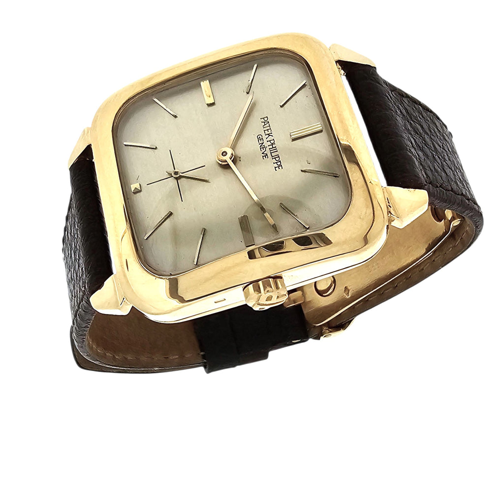 Patek Philippe 2540J Massive Vintage Automatic Square Cushion Watch, Circa 1955