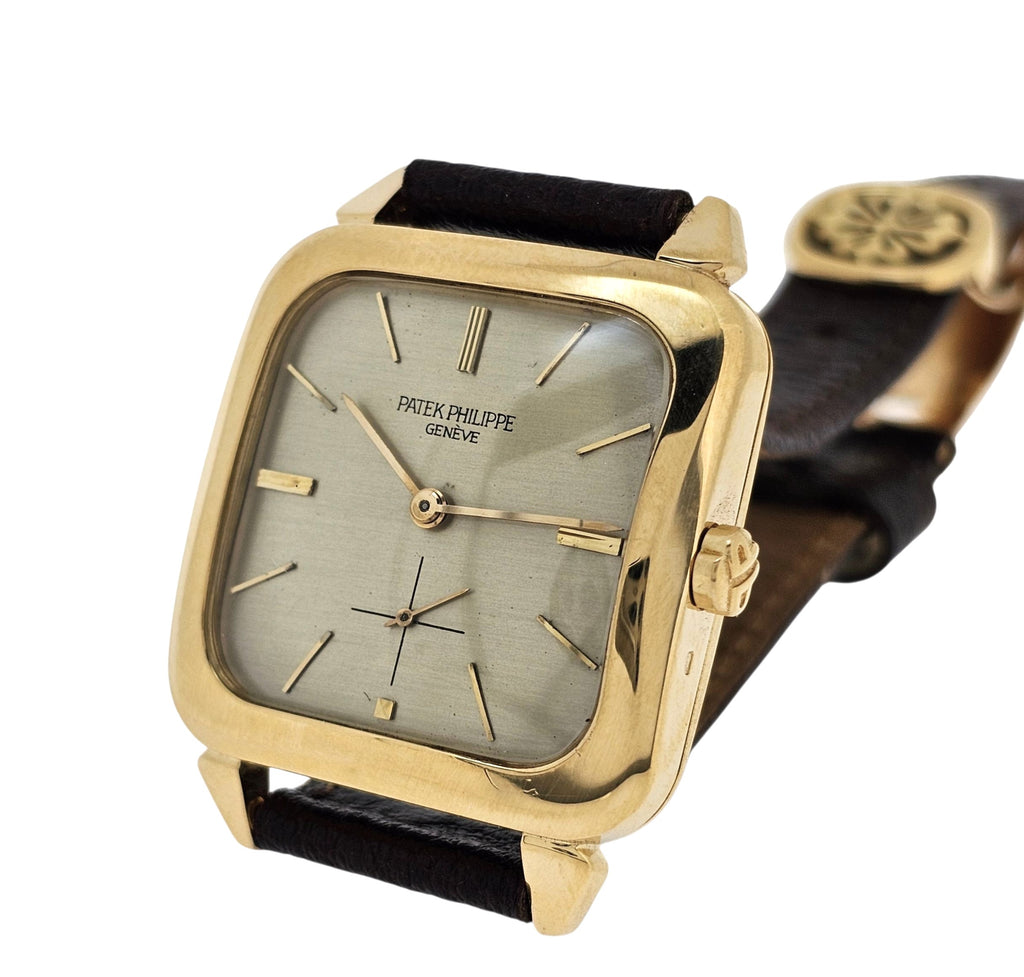 Patek Philippe 2540J Massive Vintage Automatic Square Cushion Watch, Circa 1955
