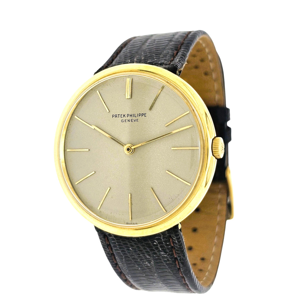 Patek Philippe 2591 Vintage 35mm Center Lug Calatrava Watch Circa 1962