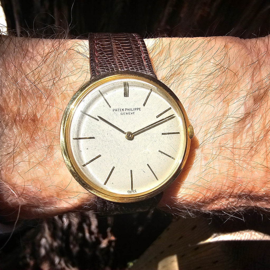 Patek Philippe 2591 Vintage 35mm Center Lug Calatrava Watch Circa 1962
