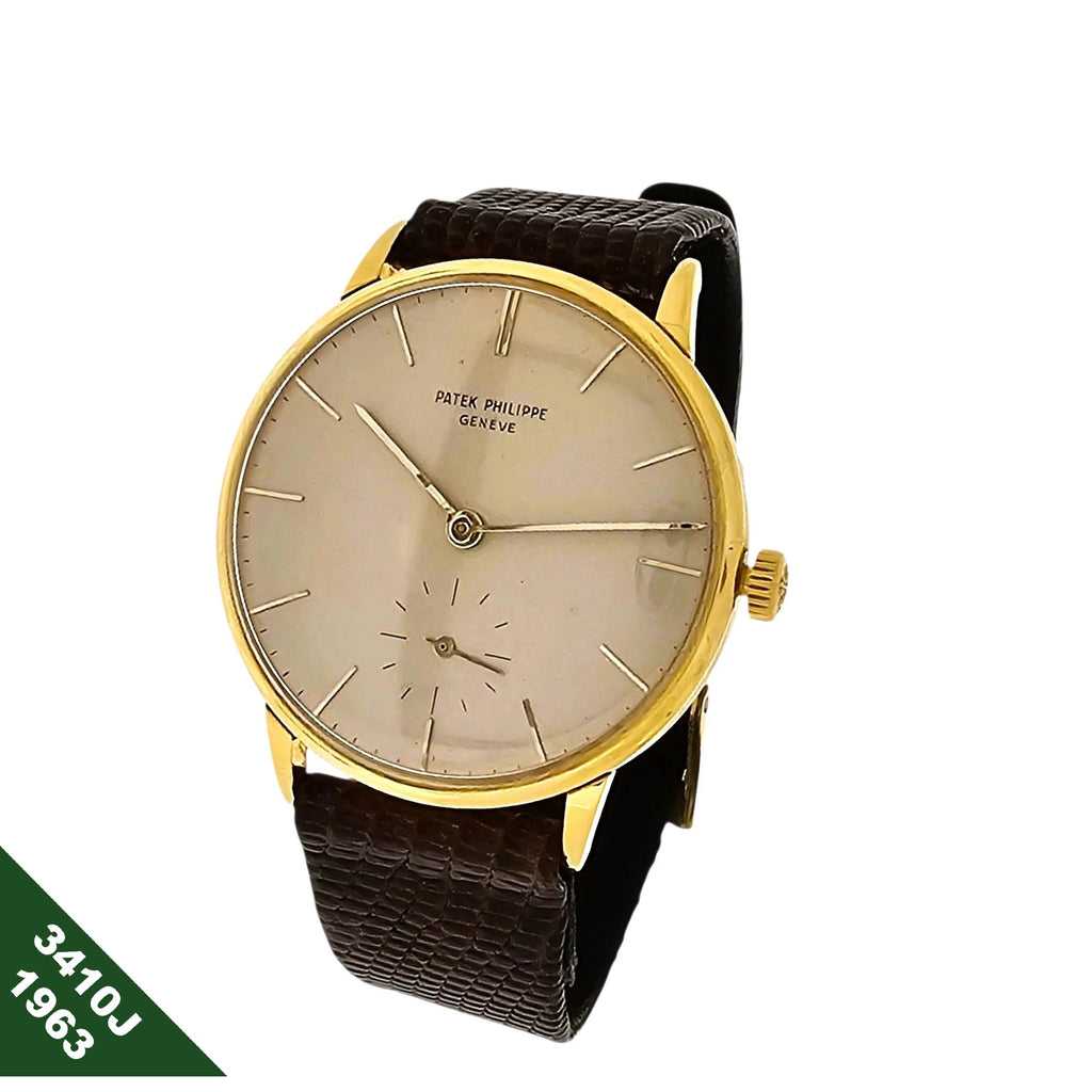 Patek Philippe 3410J Classic Calatrava Watch, 34.5mm Circa 1963