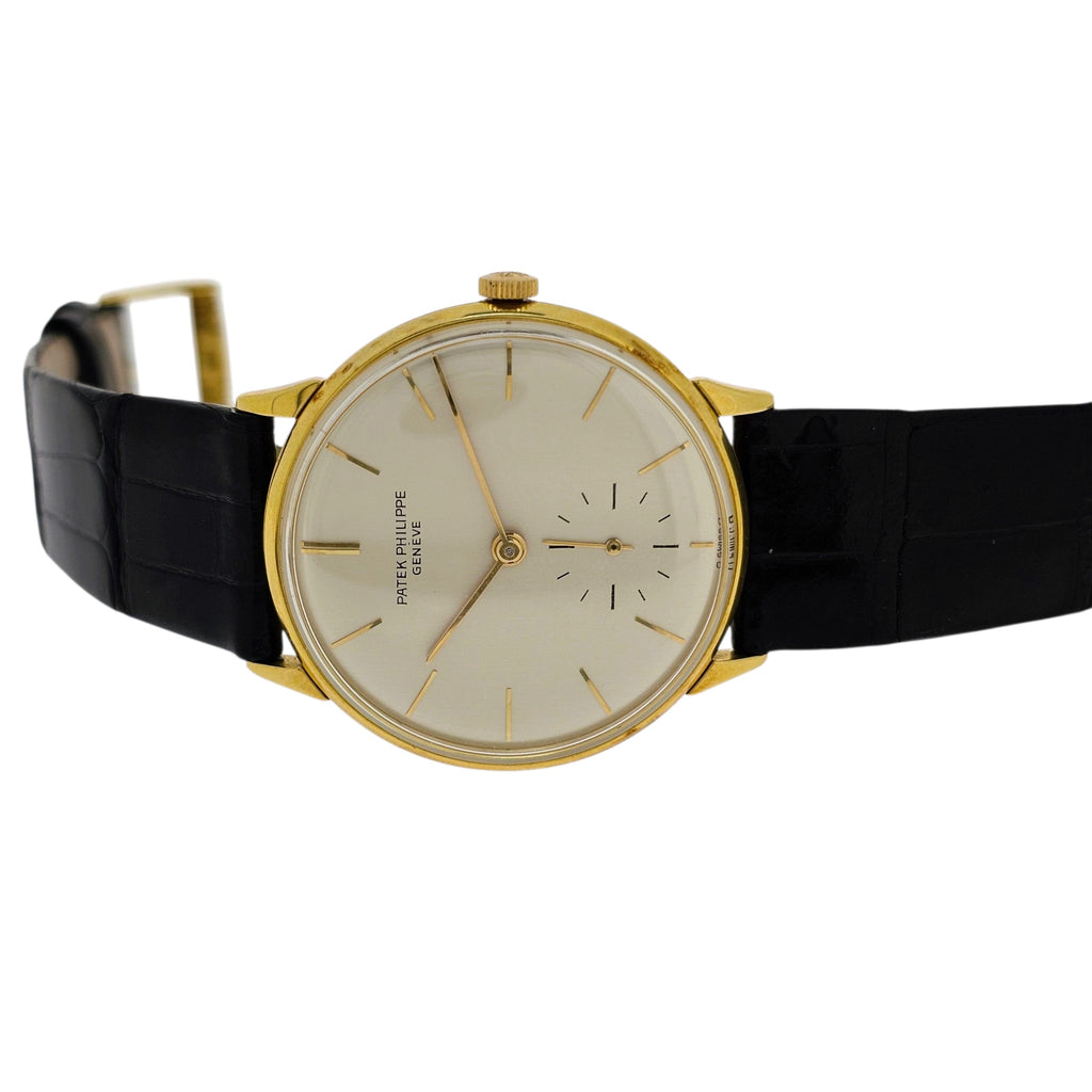 Patek Philippe 3420J Vintage Classic Calatrava Watch 34.5mm with 12AM-400  Circa 1965