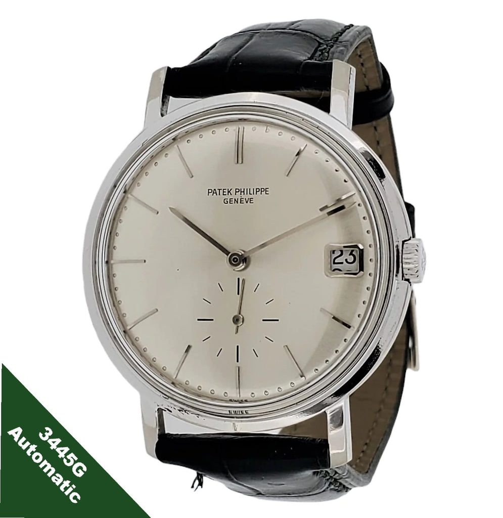 Patek Philippe 3445G Automatic Calatrava Watch; Circa 1966-1967