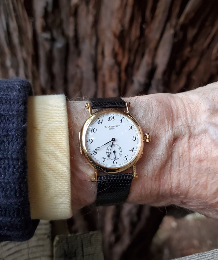 Patek Philippe 3960J 150th Anniversary Limited Edition Watch, Full Set, Circa 1989