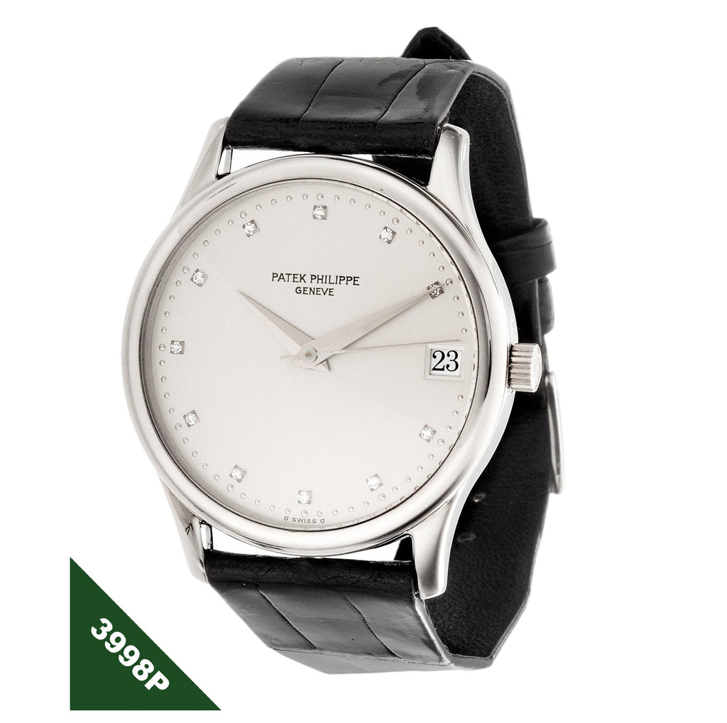 Patek Philippe 3998P Automatic Calatrava Watch circa 1991