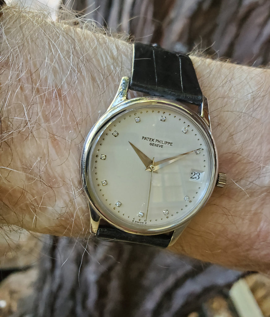 Patek Philippe 3998P Automatic Calatrava Watch circa 1991