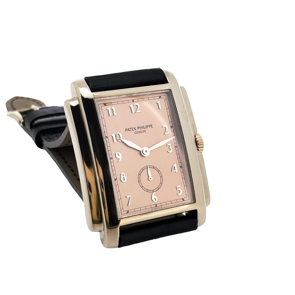 Patek Philippe 5024G Art Deco Gondolo Watch Circa 2000