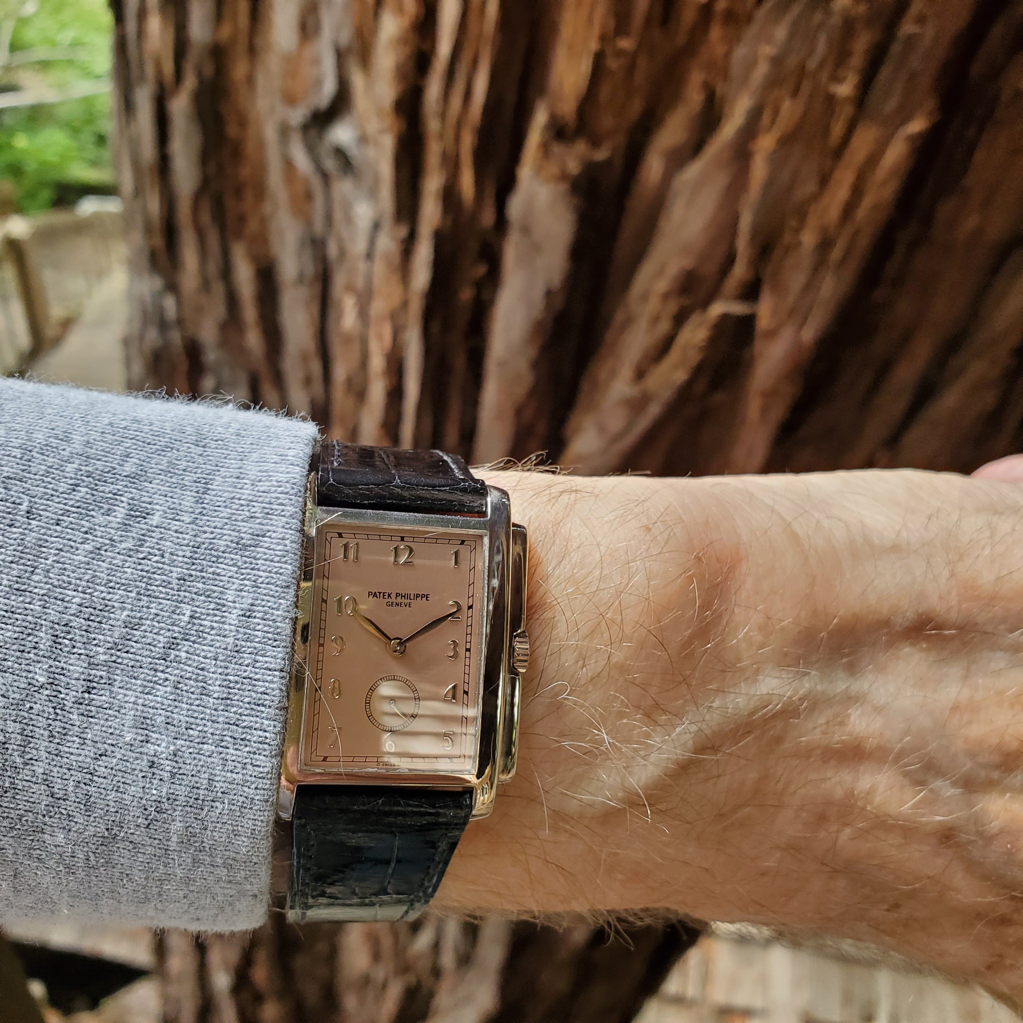 Patek Philippe 5024G Art Deco Gondolo Watch Circa 2000 PatekMonger