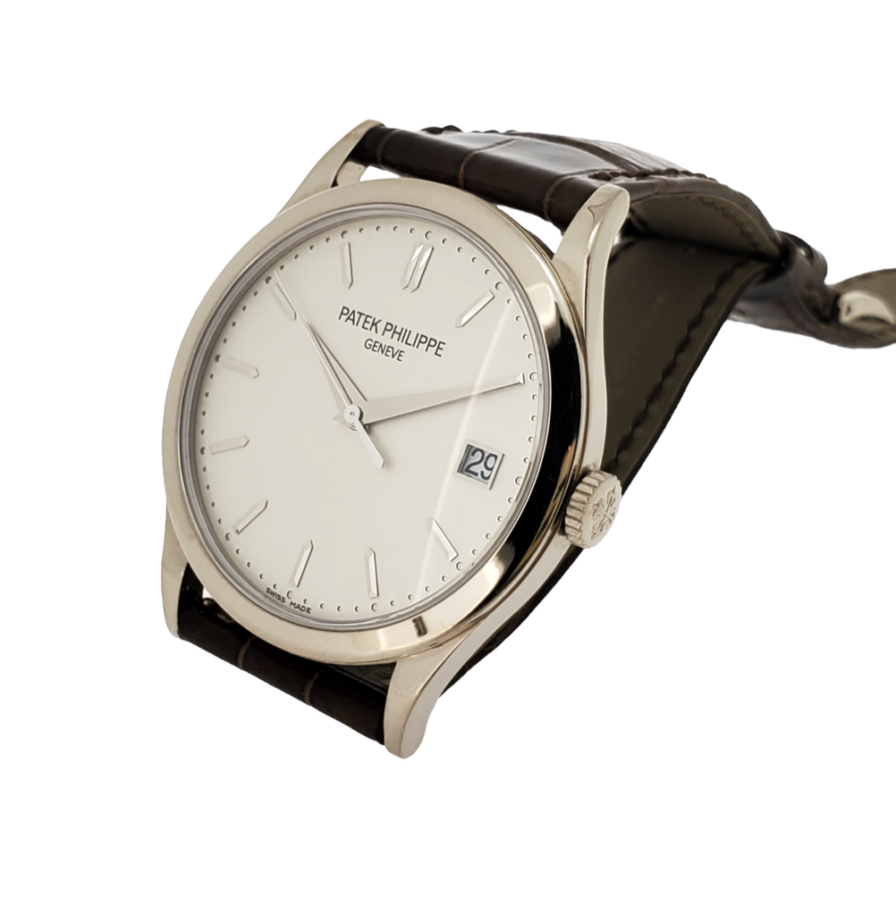 Patek Philippe 5296G-010; Automatic Calatrava watch,  38mm Circa 2015