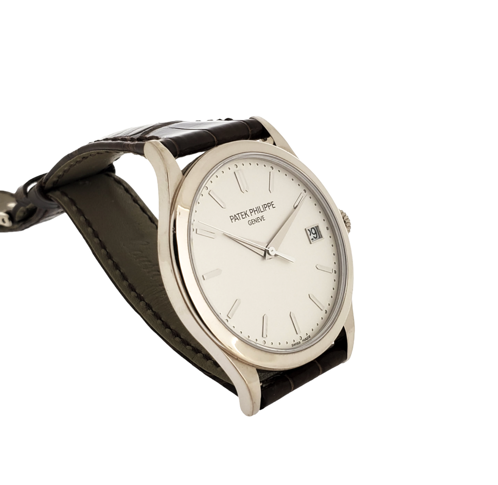 Patek Philippe 5296G-010; Automatic Calatrava watch,  38mm Circa 2015