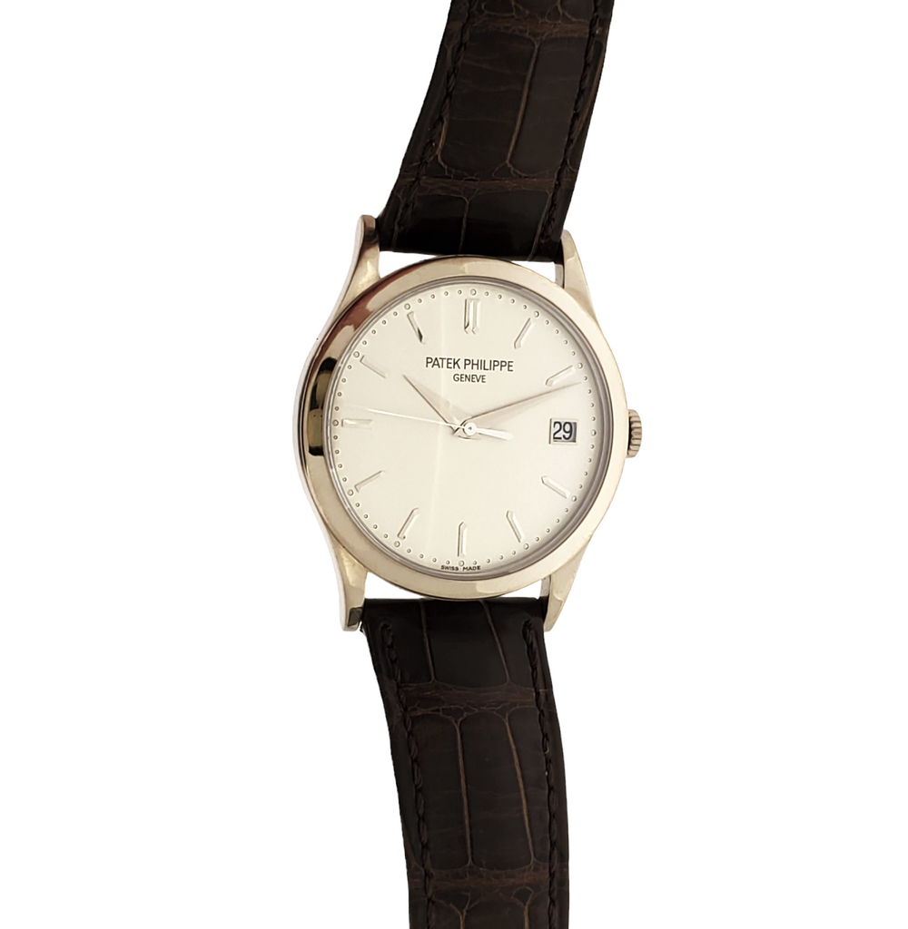 Patek Philippe 5296G-010; Automatic Calatrava watch,  38mm Circa 2015
