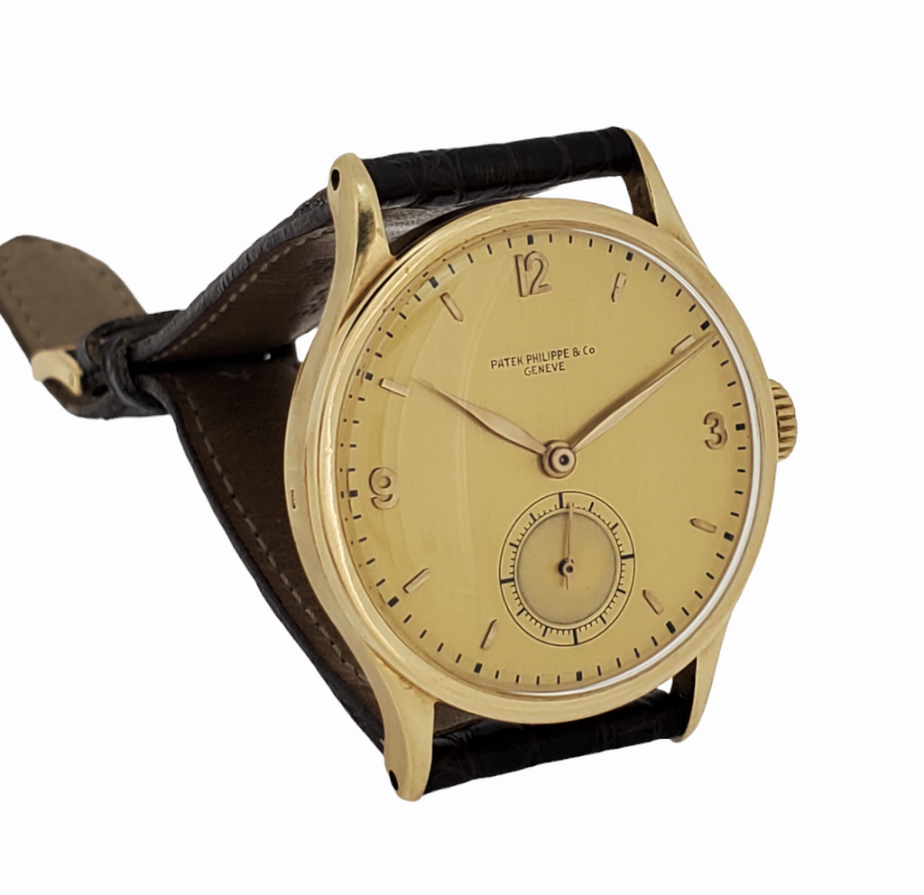 Patek Philippe 570J Vintage Oversized Calatrava Watch 35.5 mm,  Circa 1943