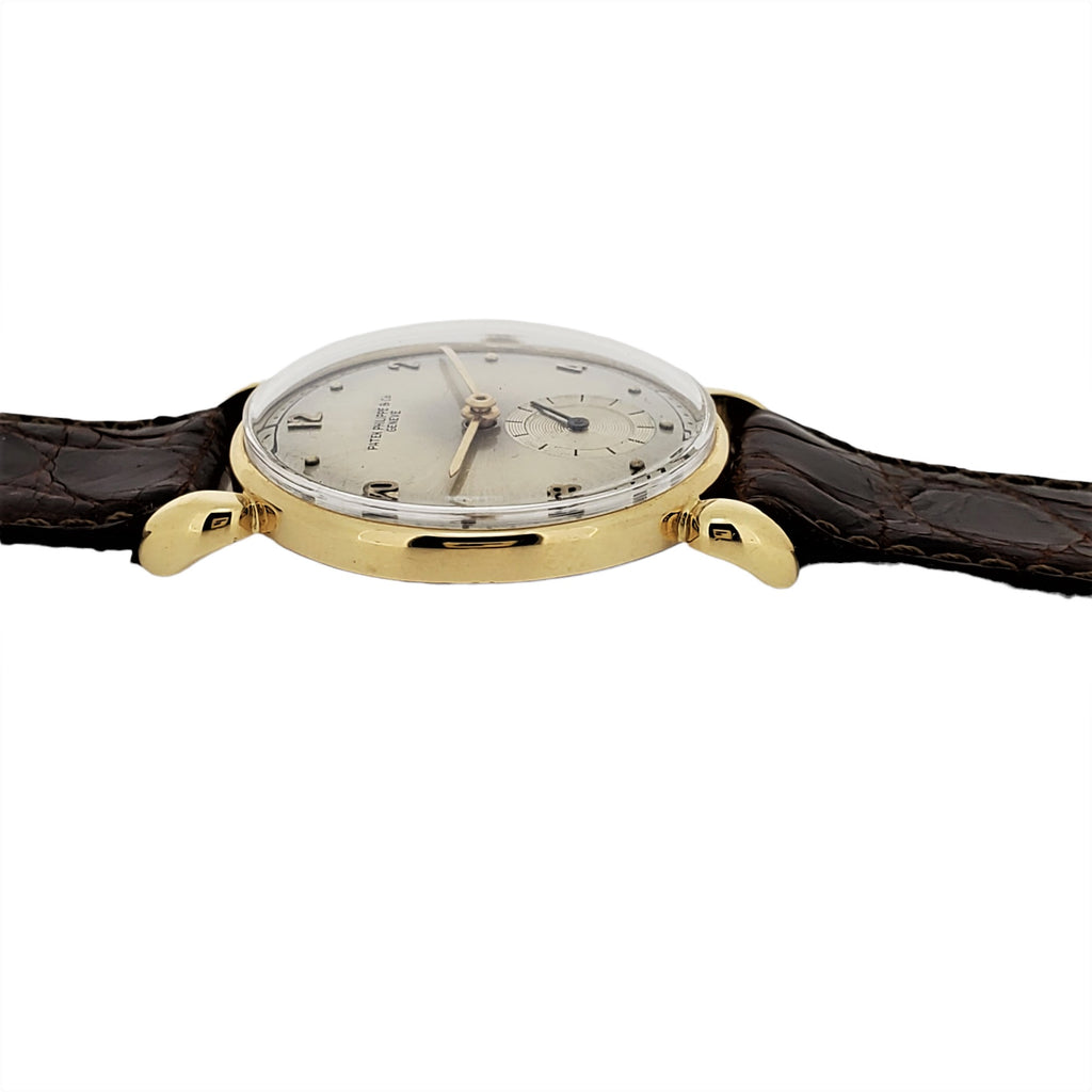 Patek Philippe 590J Vintage Calatrava Watch With Tear Drop Lugs 30mm. Circa 1942-44