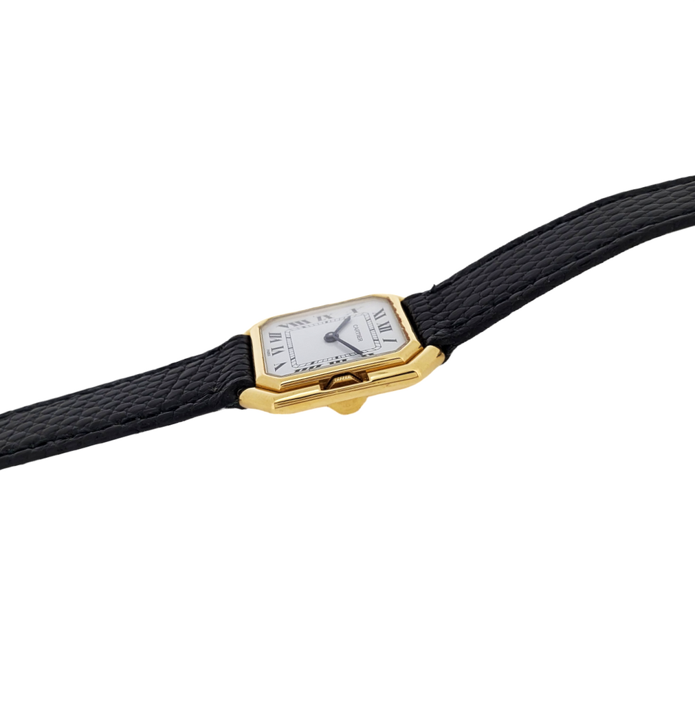 Vintage Cartier Paris Ceinture 18K Medium Size Unisex Watch, Circa 1973-1979