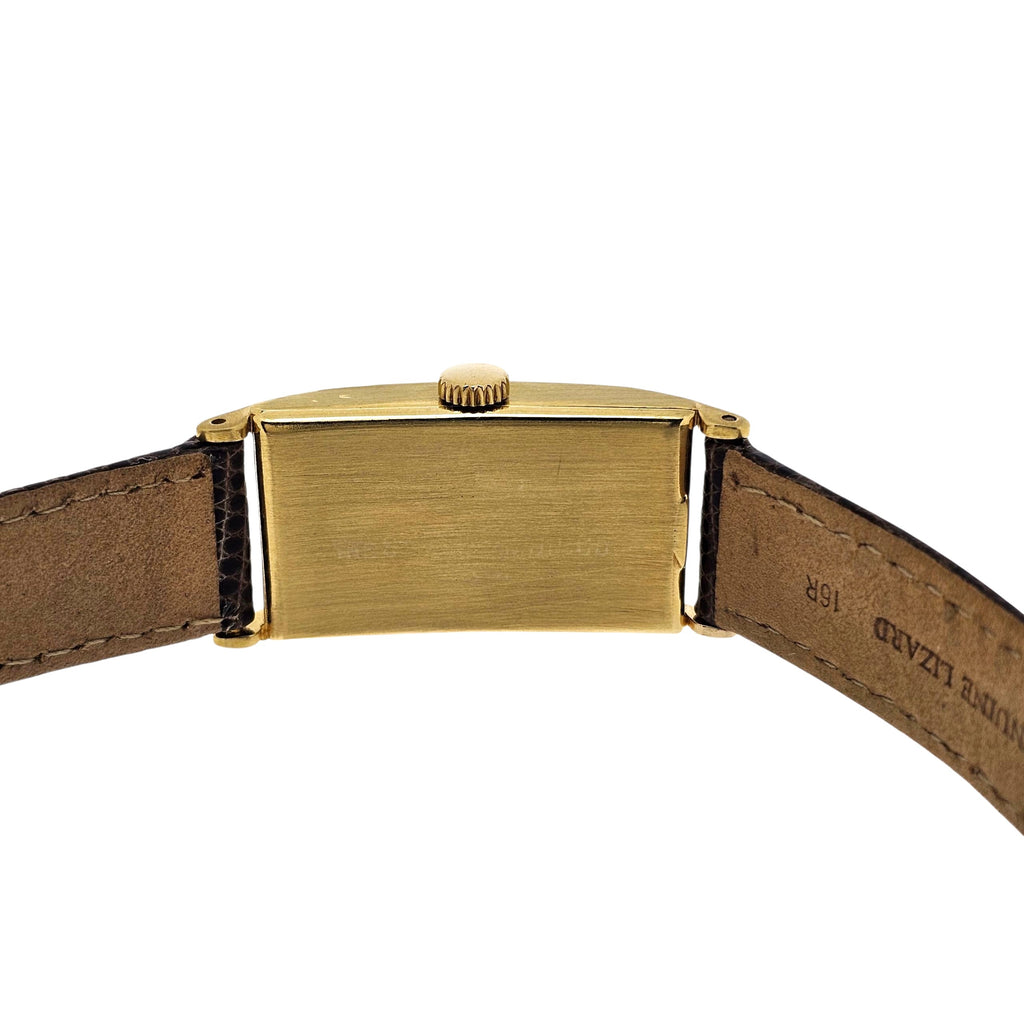 Patek Philippe 425J "Tegolino" Iconic Vintage  Art Deco Watch in Yellow Gold Circa 1943-44