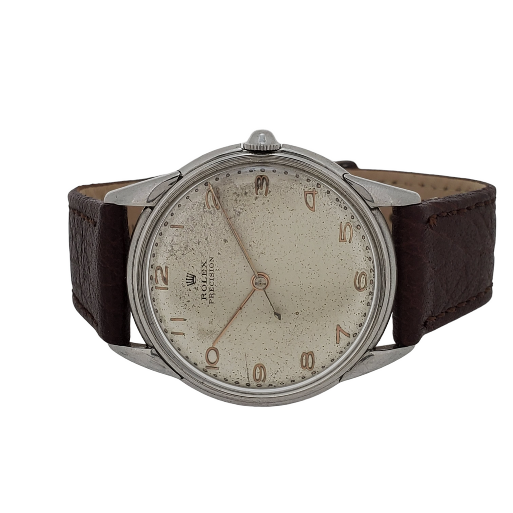 Rolex Precision 4219 stainless steel watch, Circa 1950's  All original